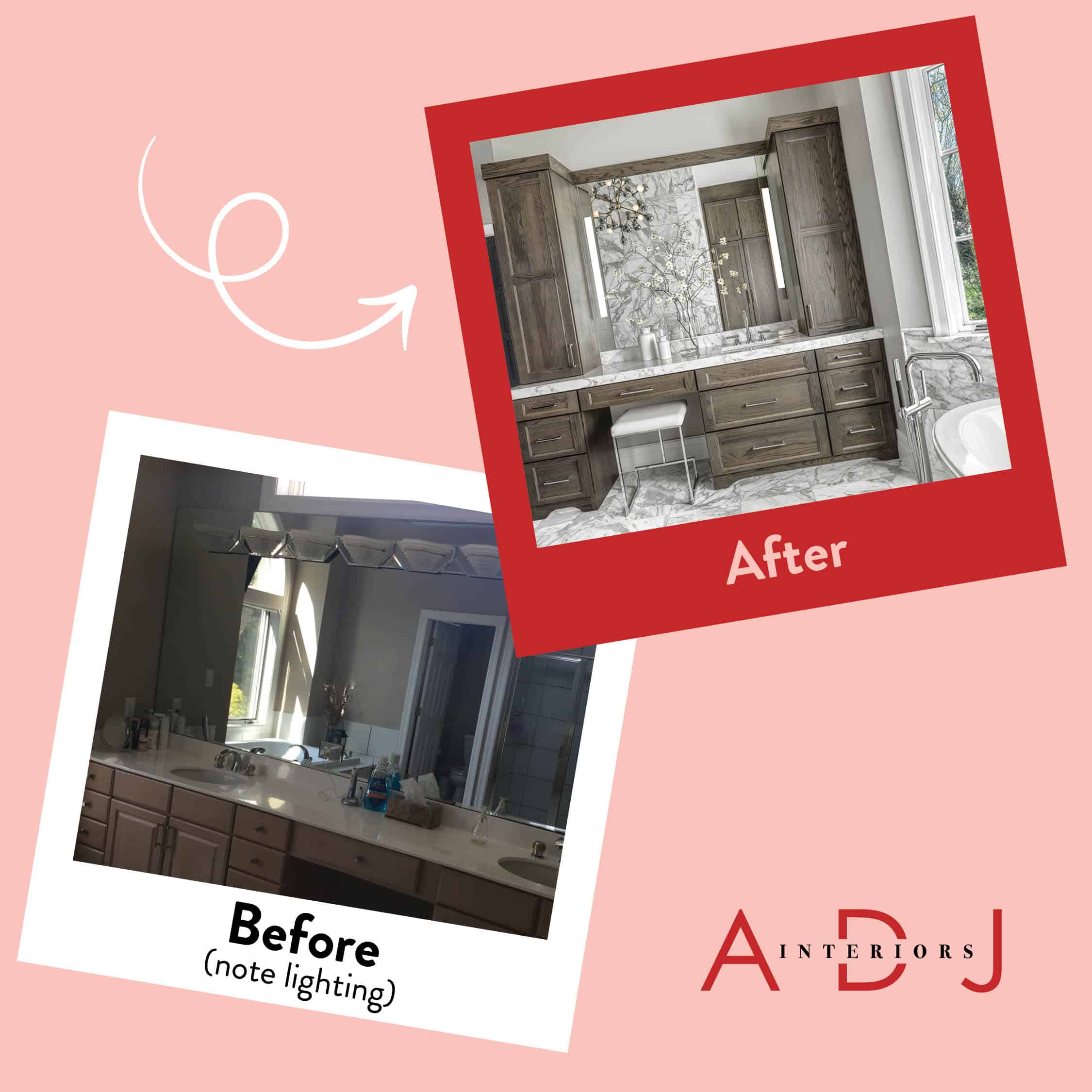 Interior Lighting Before & After Interior Lighting Before & After