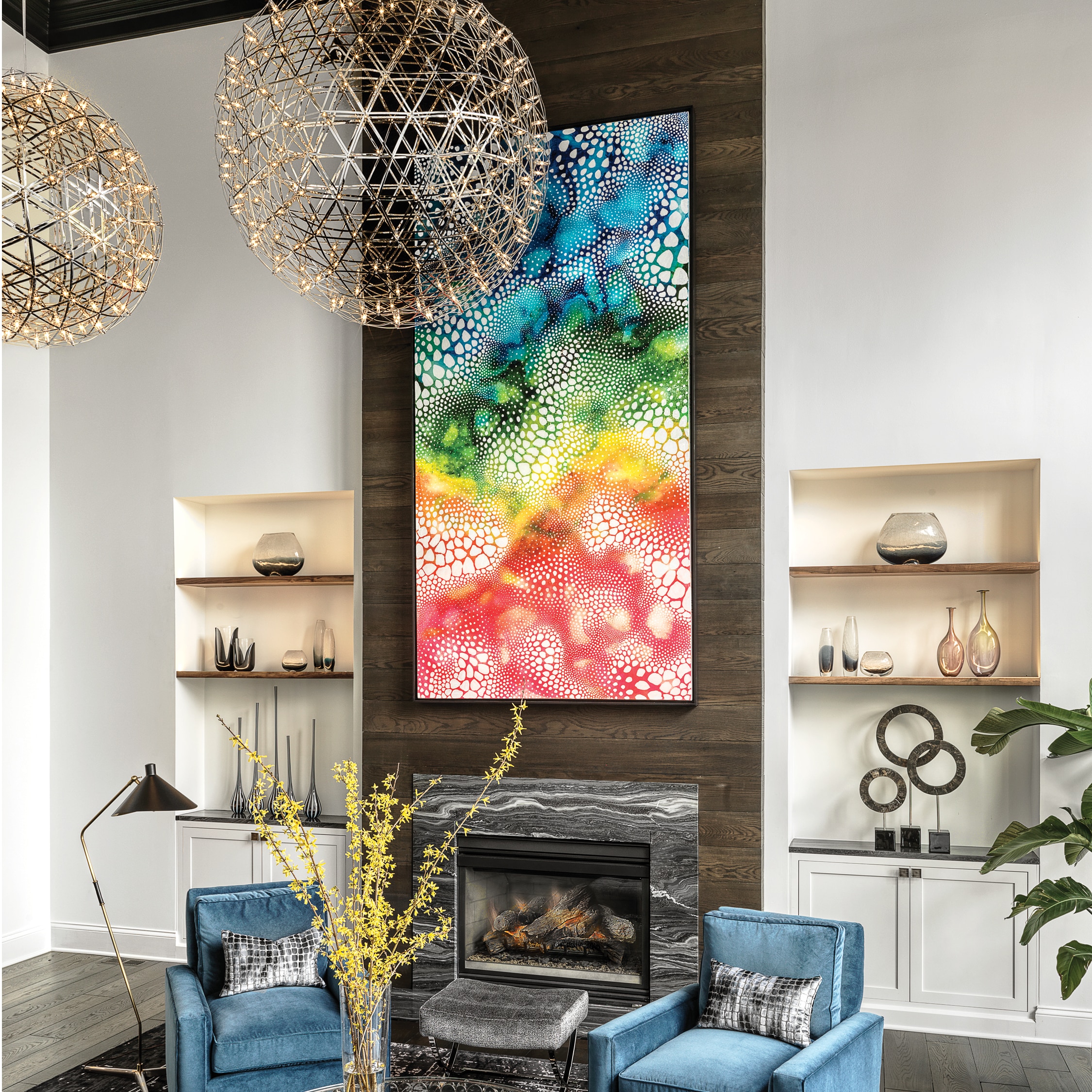 Bold Home Office Design