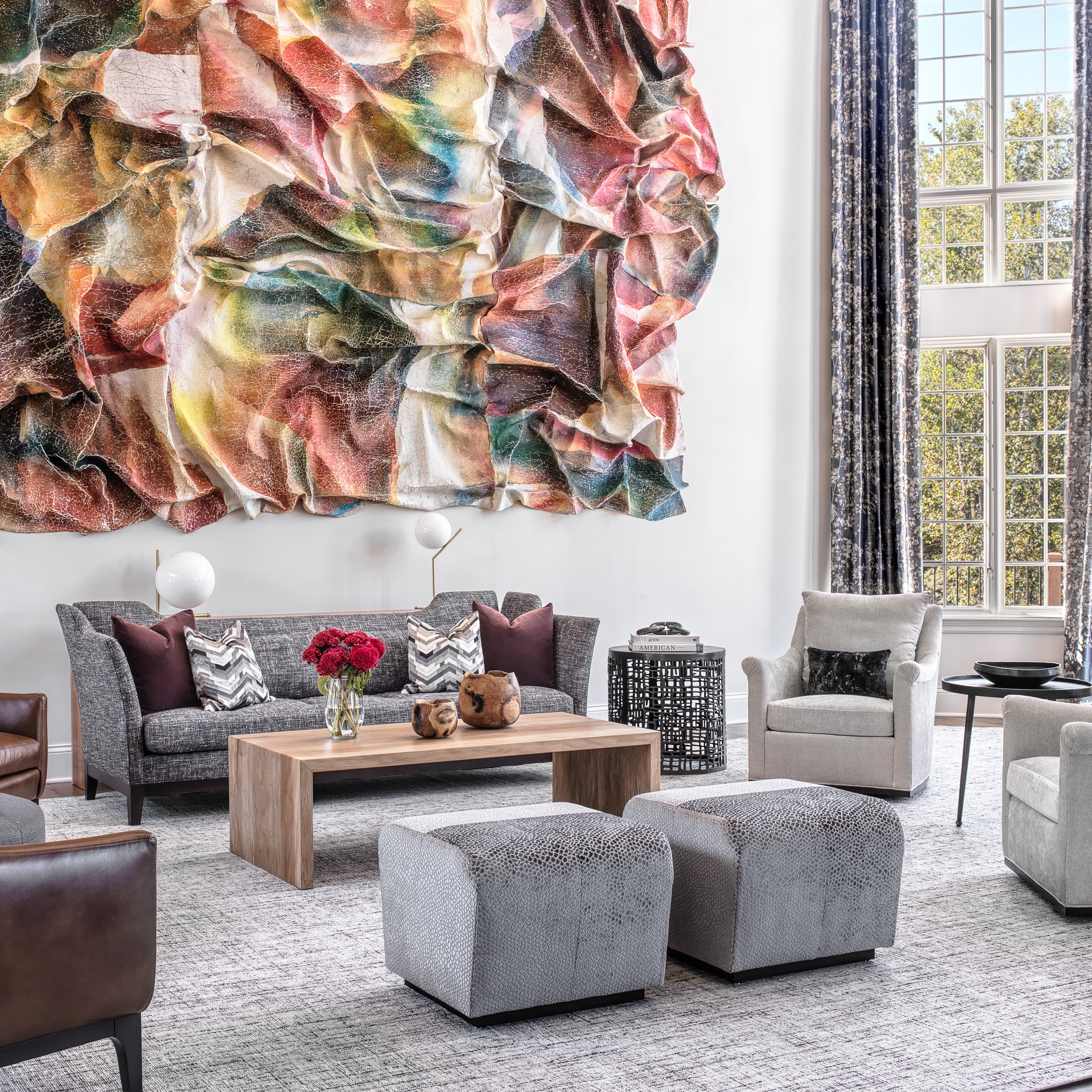 Bold Home Office Design